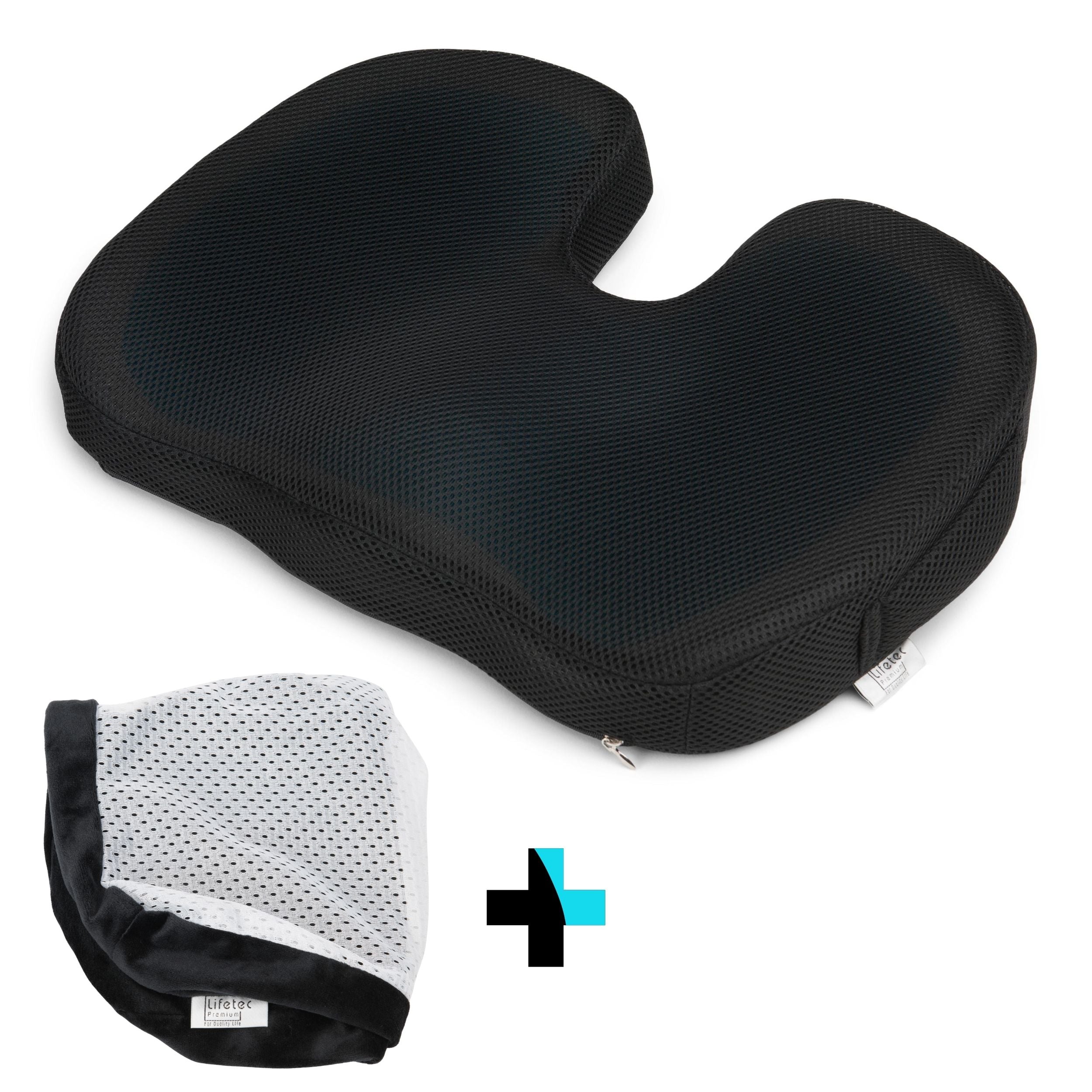 Veraangenamen Attent map Pro Cool Seat™ - Orthopedisch Traagschuim Stuitkussen – Lifetec Premium