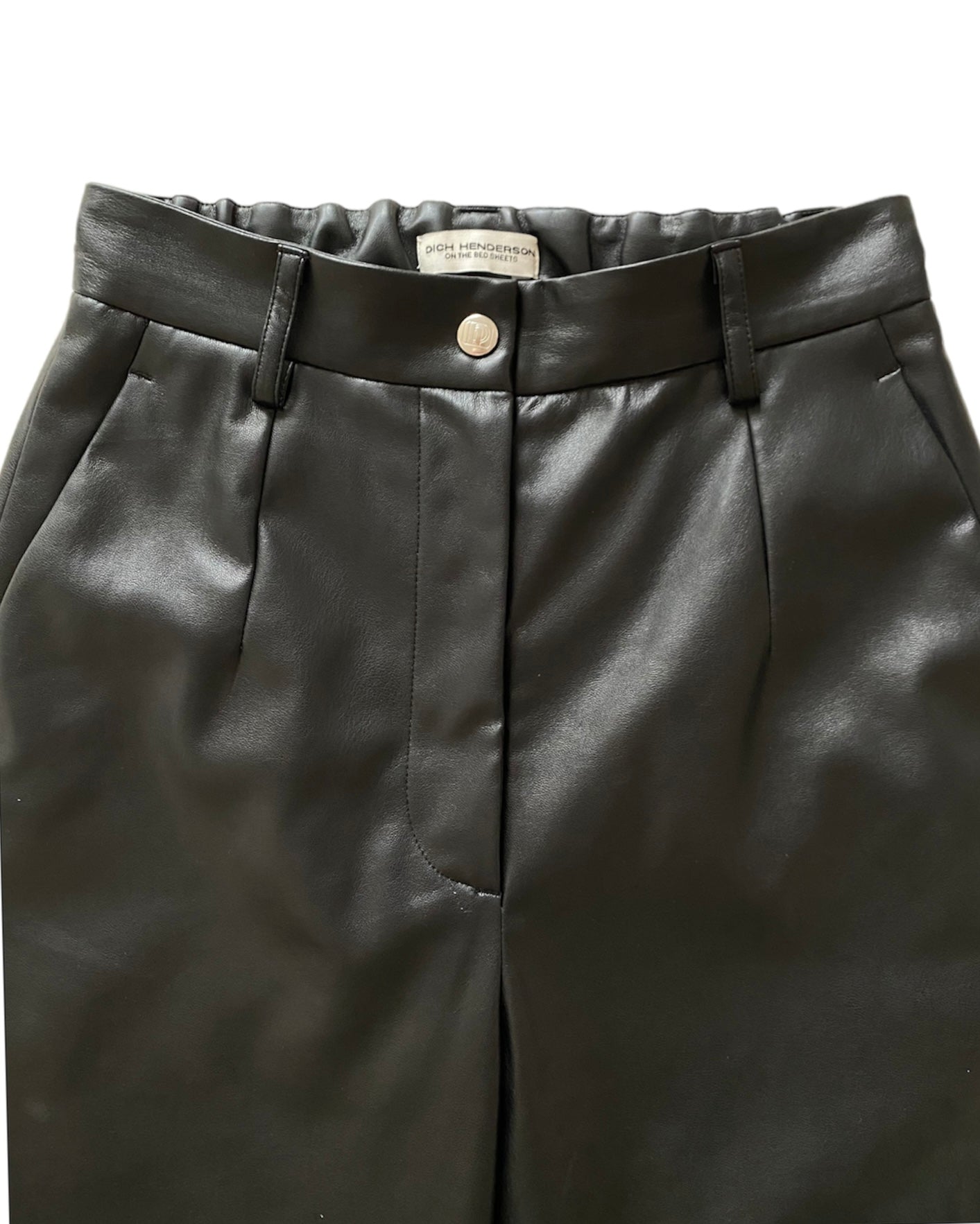 VEGAN LEATHER SLACKS – DICH HENDERSON