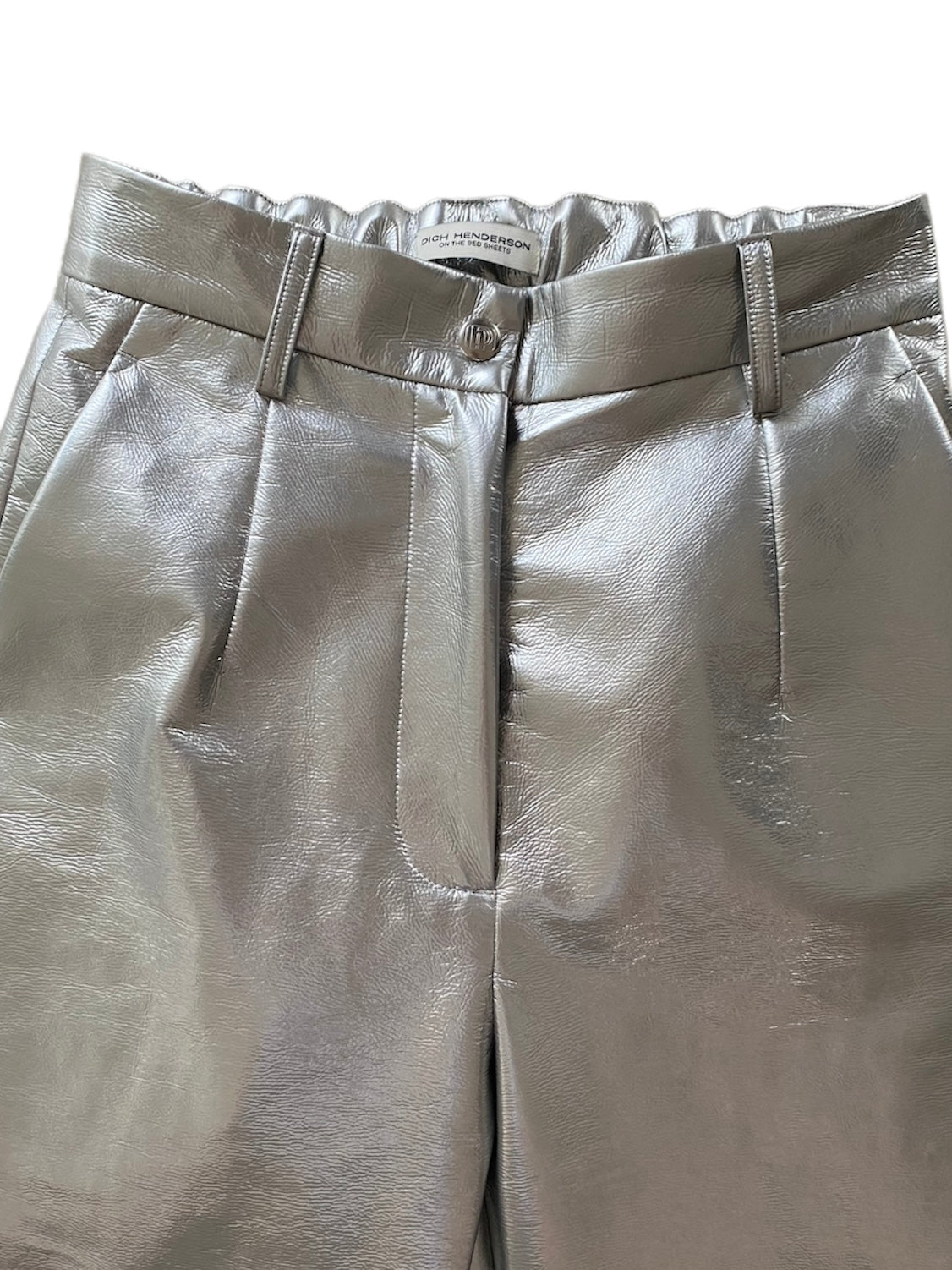 DICH HENDERSON VEGAN LEATHER SLACKS-