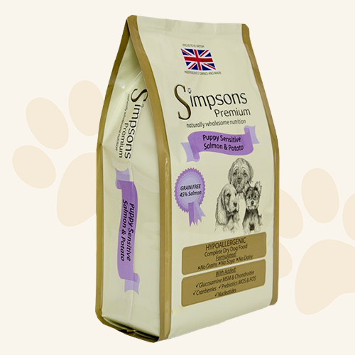 Simpsons Grain Free Puppy Sensitive Salmon & Potato Dry Dog Food