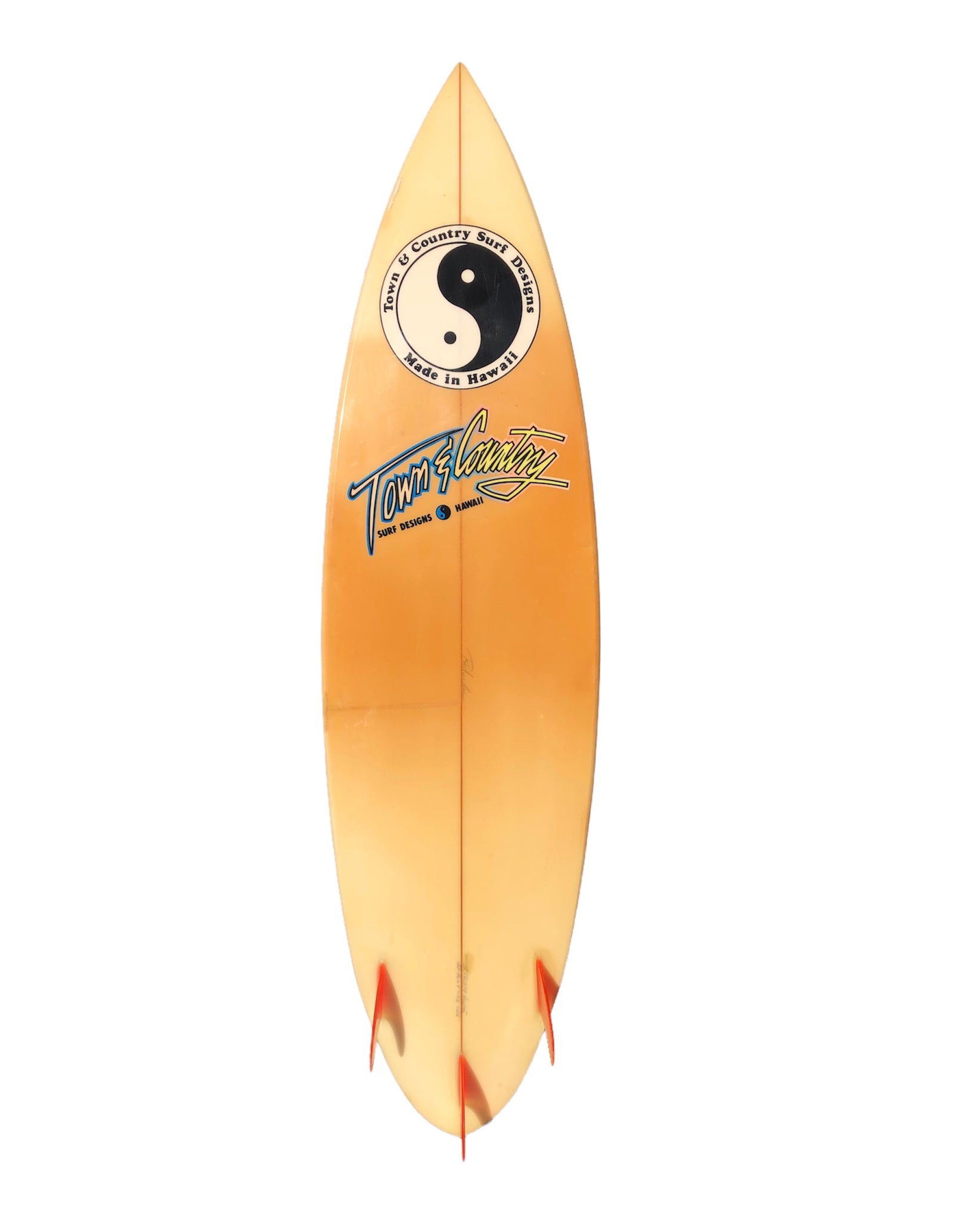 Vintage Town and Country 6'4” Surfboard – Chubbysurf