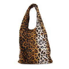 leopard print slouch bag