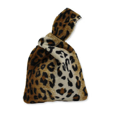 leopard print wrist bag