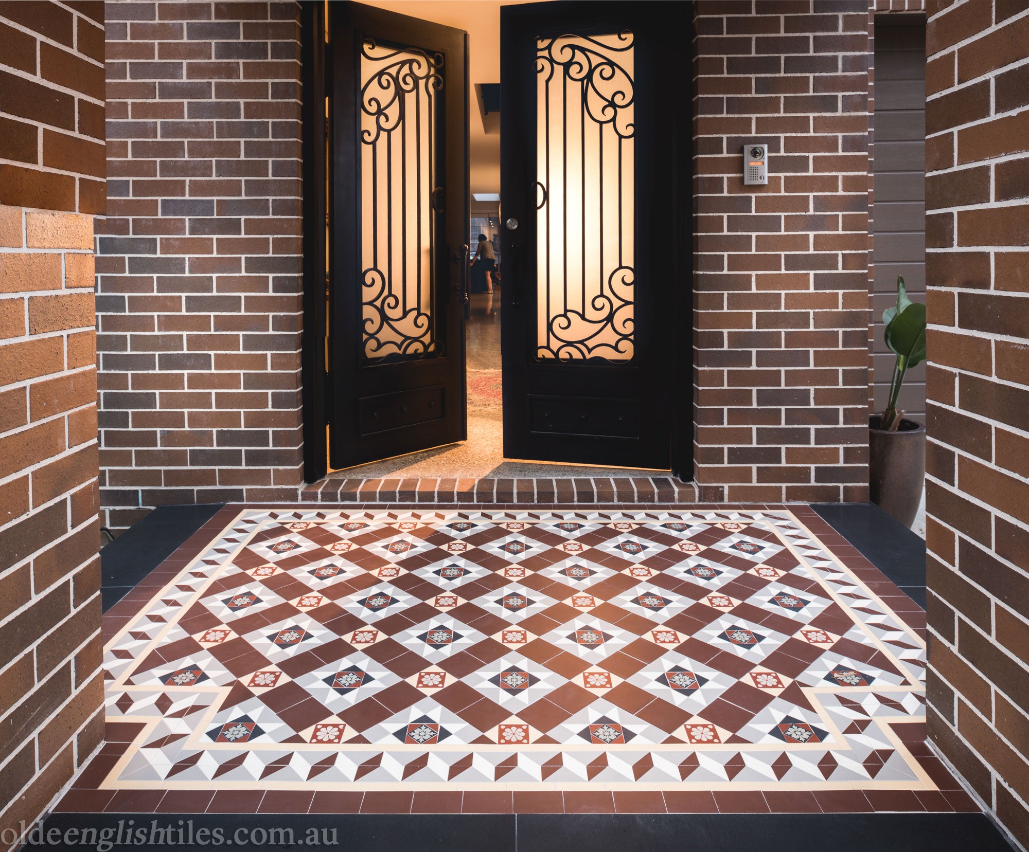 Tiled Verandah