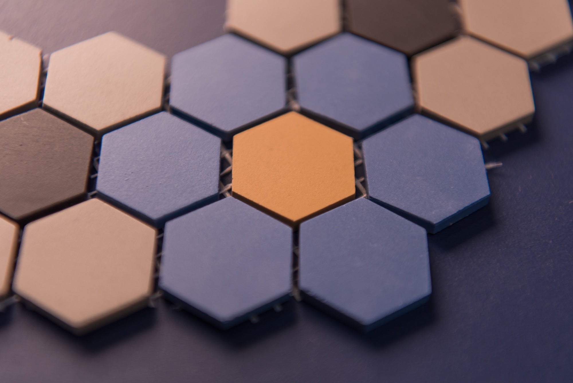 Hexagon mosaics