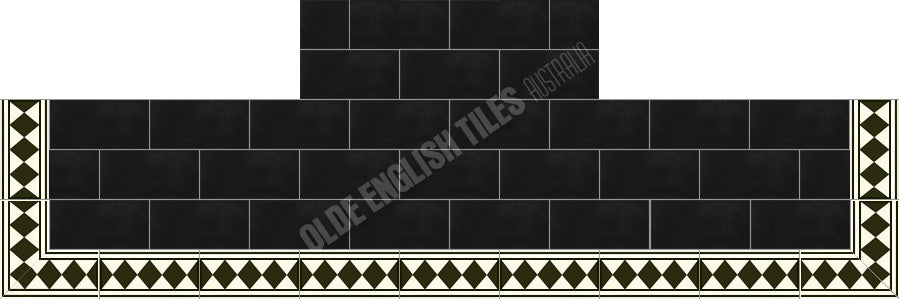 Black Fireplace Tile Olde English Tiles