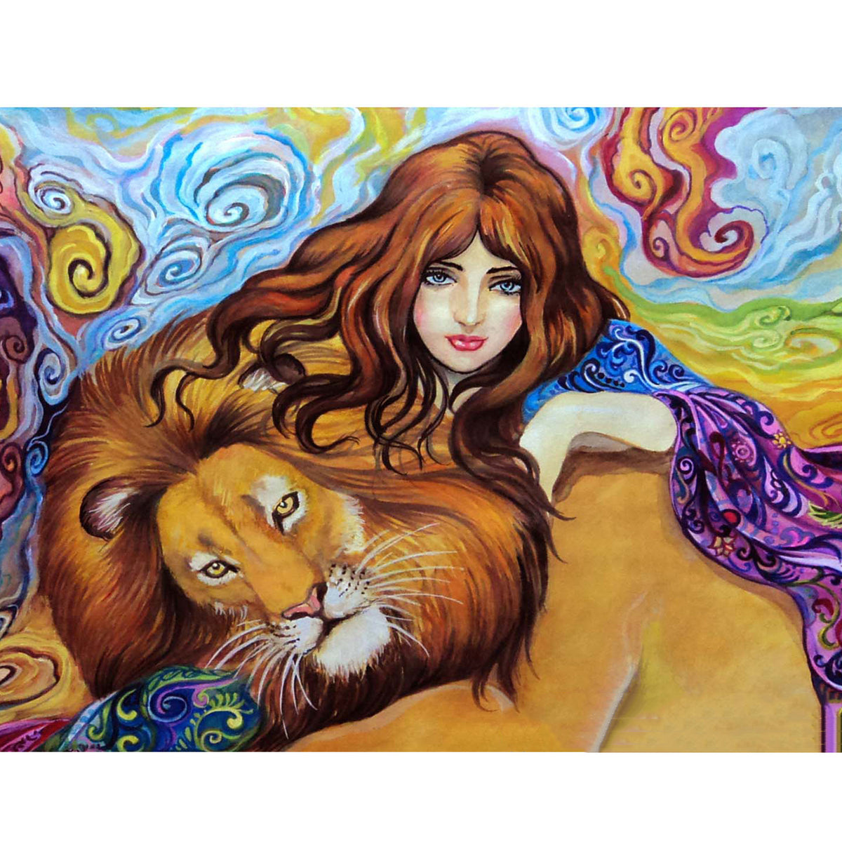 Colorful Lion 5D Diamond Painting - 5diamondpainting.com – Five Diamond