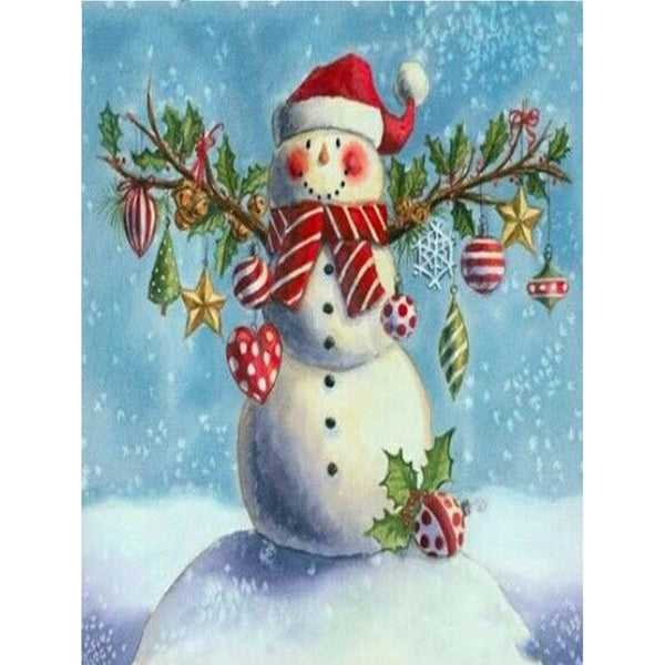 5D DIY DIAMOND Art Table Decor Scenery Snowman Christmas Decor Xmas Tree  Santa * $16.29 - PicClick AU