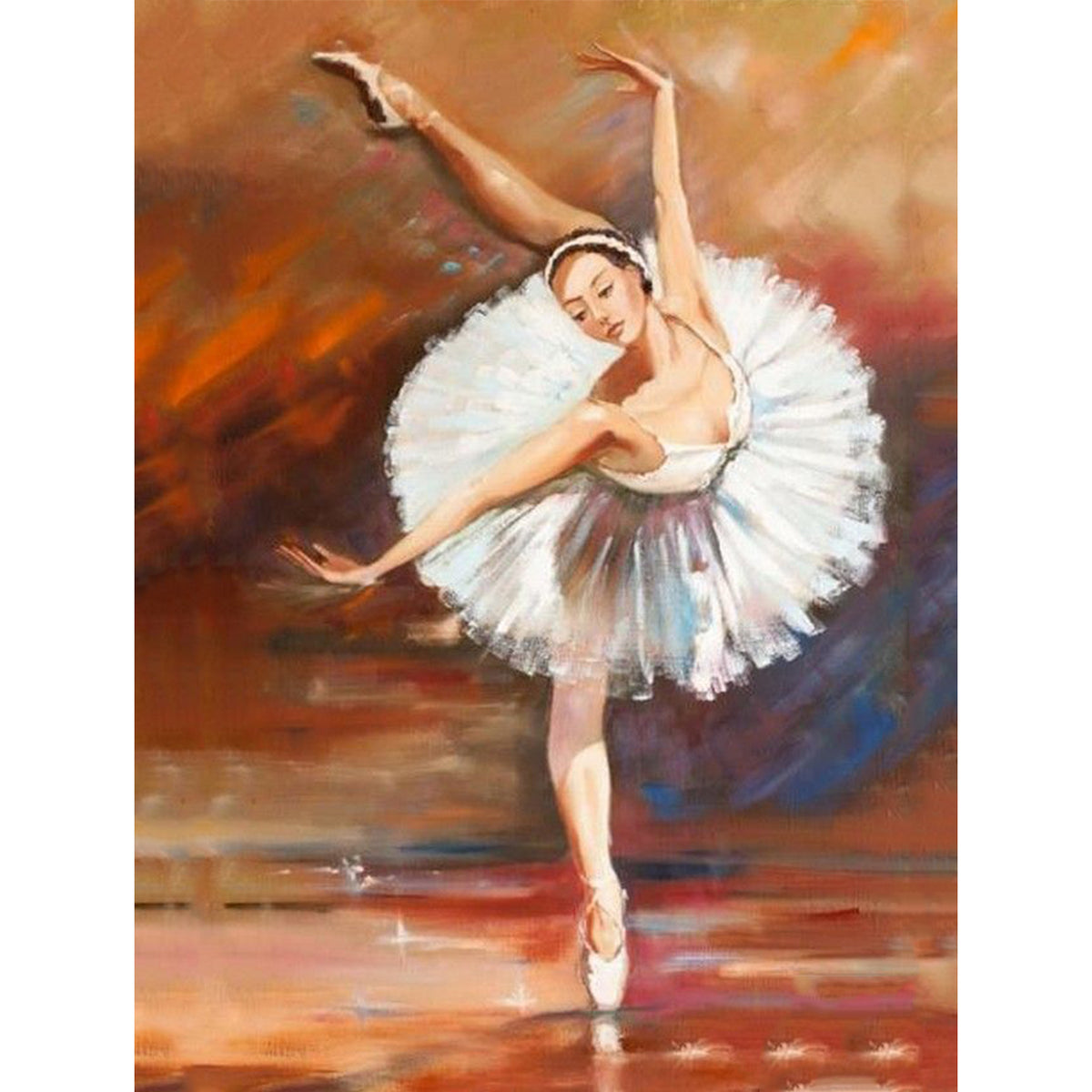 Ballet Dancer Painting 5D Diamond Painting - 5diamondpainting.com