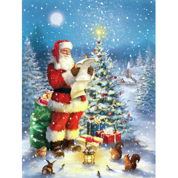 Christmas Diamond Painting Table Decoration Santa Claus 5d - Temu