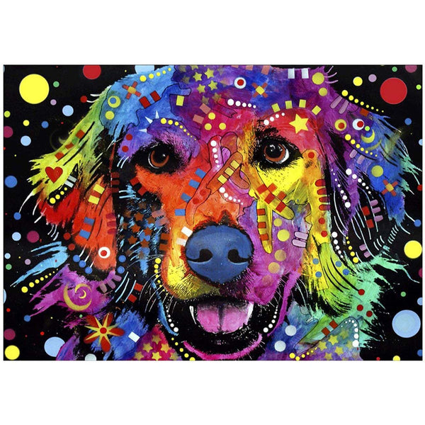 dog cat AH1452 5D Diamond Painting -  – Five