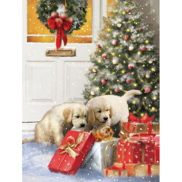 Crystal Diamond Painting Christmas tree with 2 dogs and 2 cats (size of  your choice) - Shop now - JobaStores