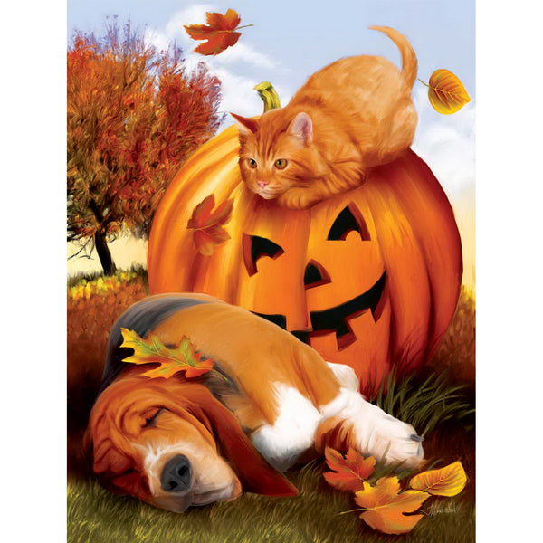 Diamond Painting - Halloween Cats 