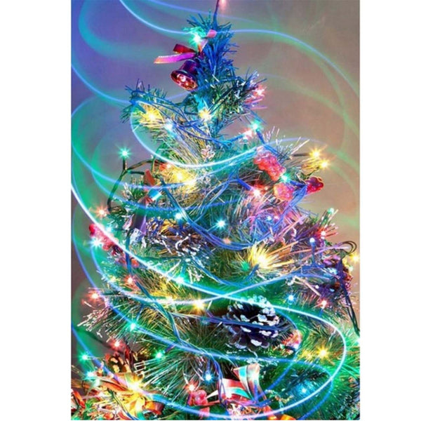 Luminous Crystal Christmas Tree Diy Special Shaped Drill Diamond Painting  Desk Ornaments Kit Mosaic Craft Home Room Decorations
