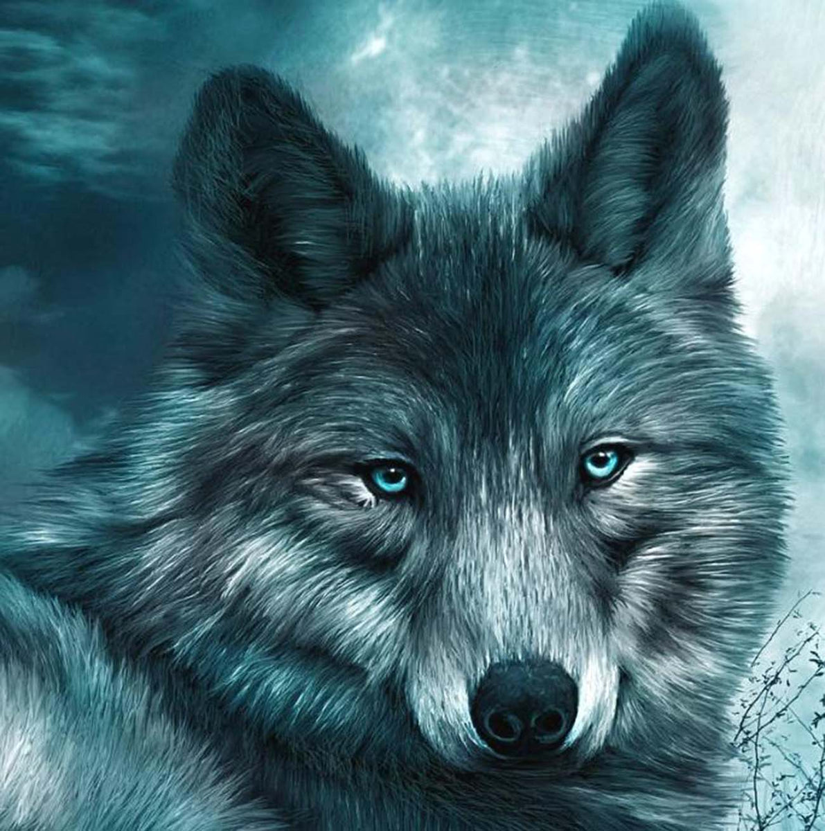 Dragon of the Wolf 5D Diamond Painting - 5diamondpainting.com – Five ...