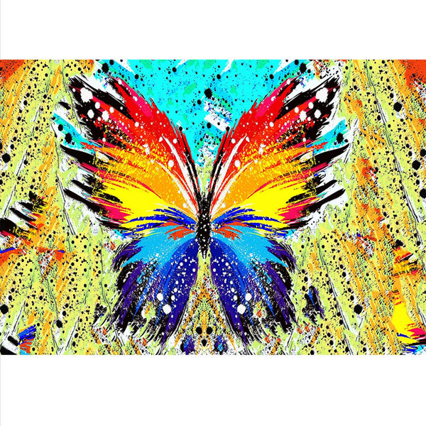 Golden Oasis - Butterfly Diamond Painting Kit - YLJ Art Shop