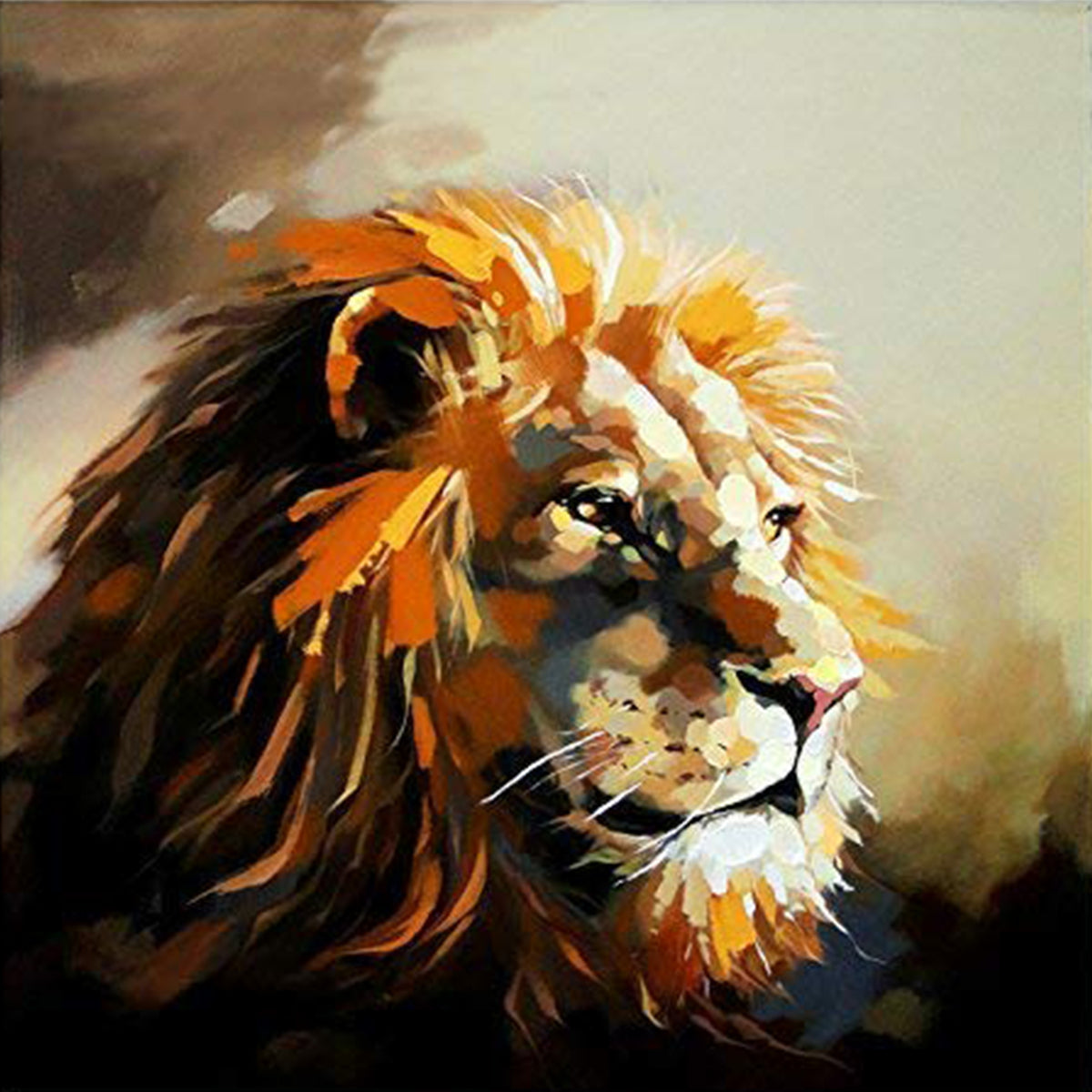 Colorful Lion 5D Diamond Painting - 5diamondpainting.com – Five Diamond