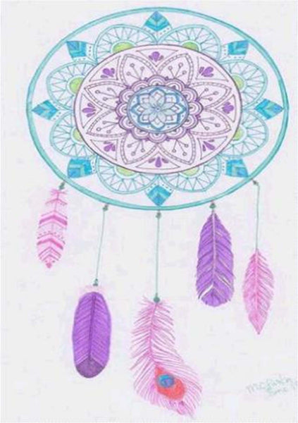 Dream Catcher Blue Stars 5D Diamond Painting -  – Five Diamond  Painting