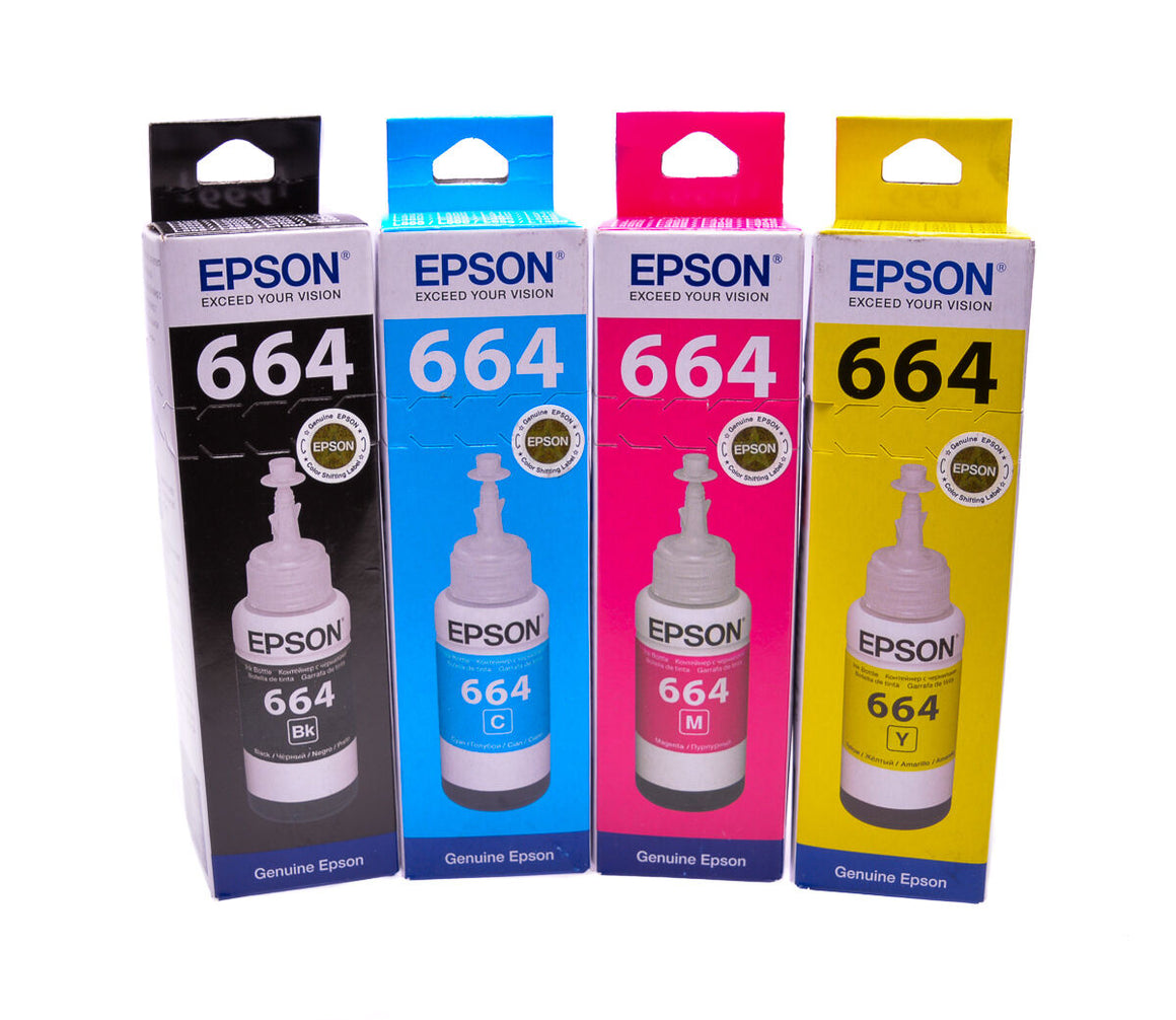 Genuine Original Epson Ecotank Multipack 664 Ink Et 2600 Et 2650 Et 3 The Ink People 8382