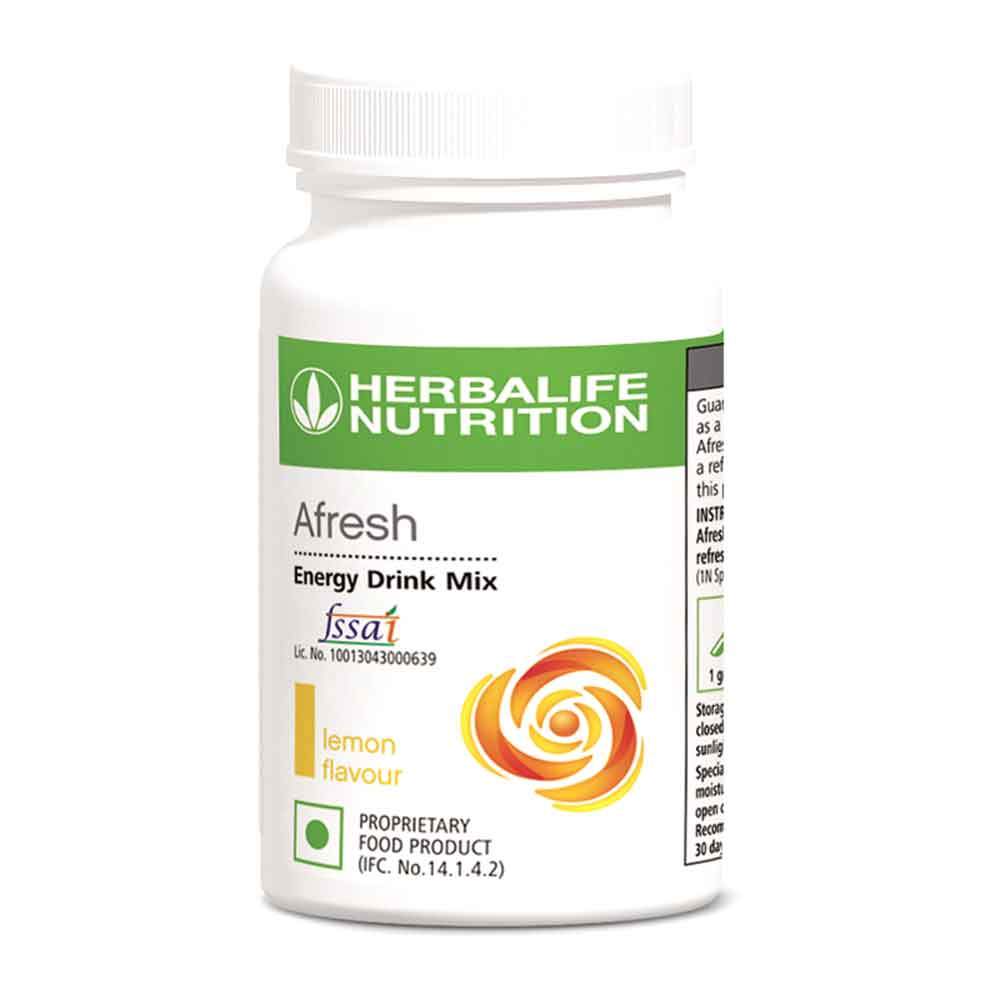 Herbalife Afresh Energy Drink Lemon Flavour Health And Traditional Medicine