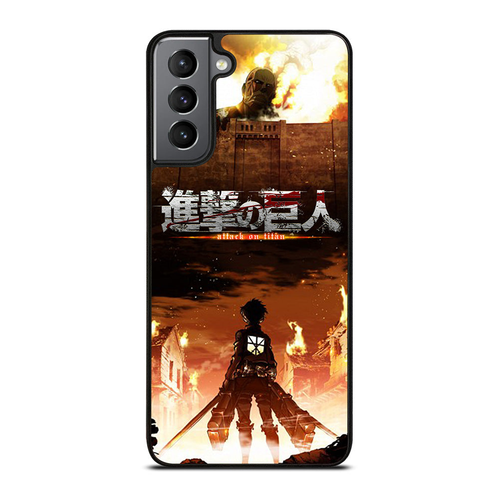 Attack On Titan Cover Anime Samsung Galaxy S21 Plus Case Cover Casesummer