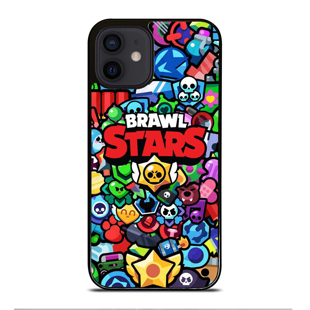 Brawl Stars Game Logo Iphone 12 Mini Case Cover Casesummer - miniature scritta brawl stars