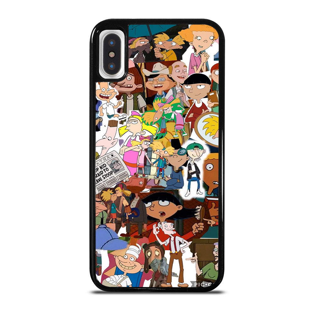 Hey Arnold Collage Iphone X Xs Case Cover Casesummer
