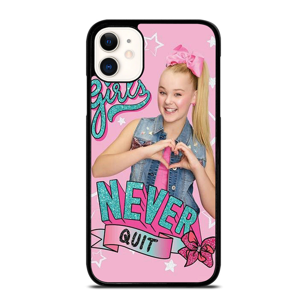 Jojo Siwa Girl Never Quit Iphone 11 Case Cover Casesummer