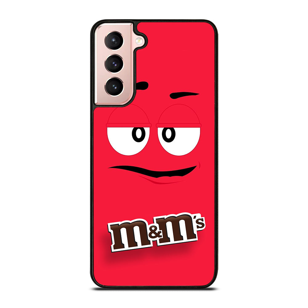 M M S Chocolate Mascot Face Samsung Galaxy S21 Case Cover Casesummer