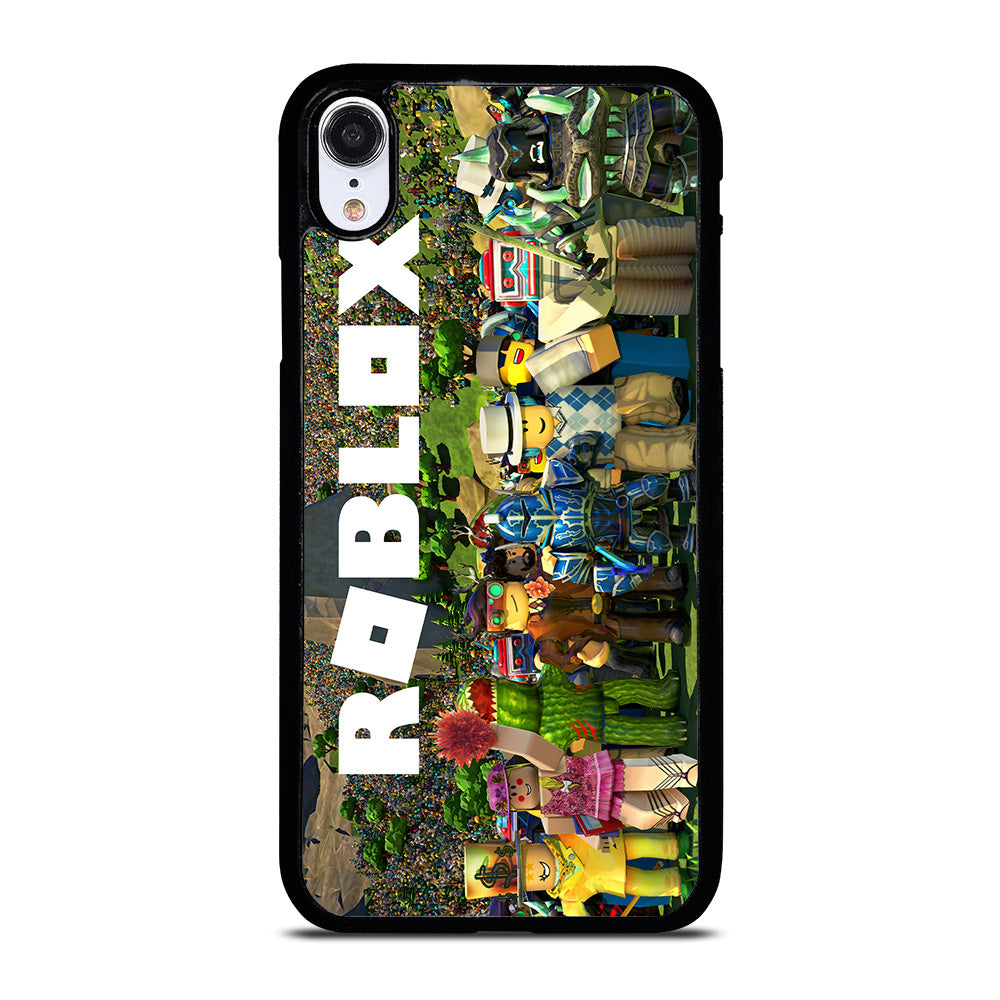 Roblox Game All Character Iphone Xr Case Cover Casesummer - roblox phone case iphone xr