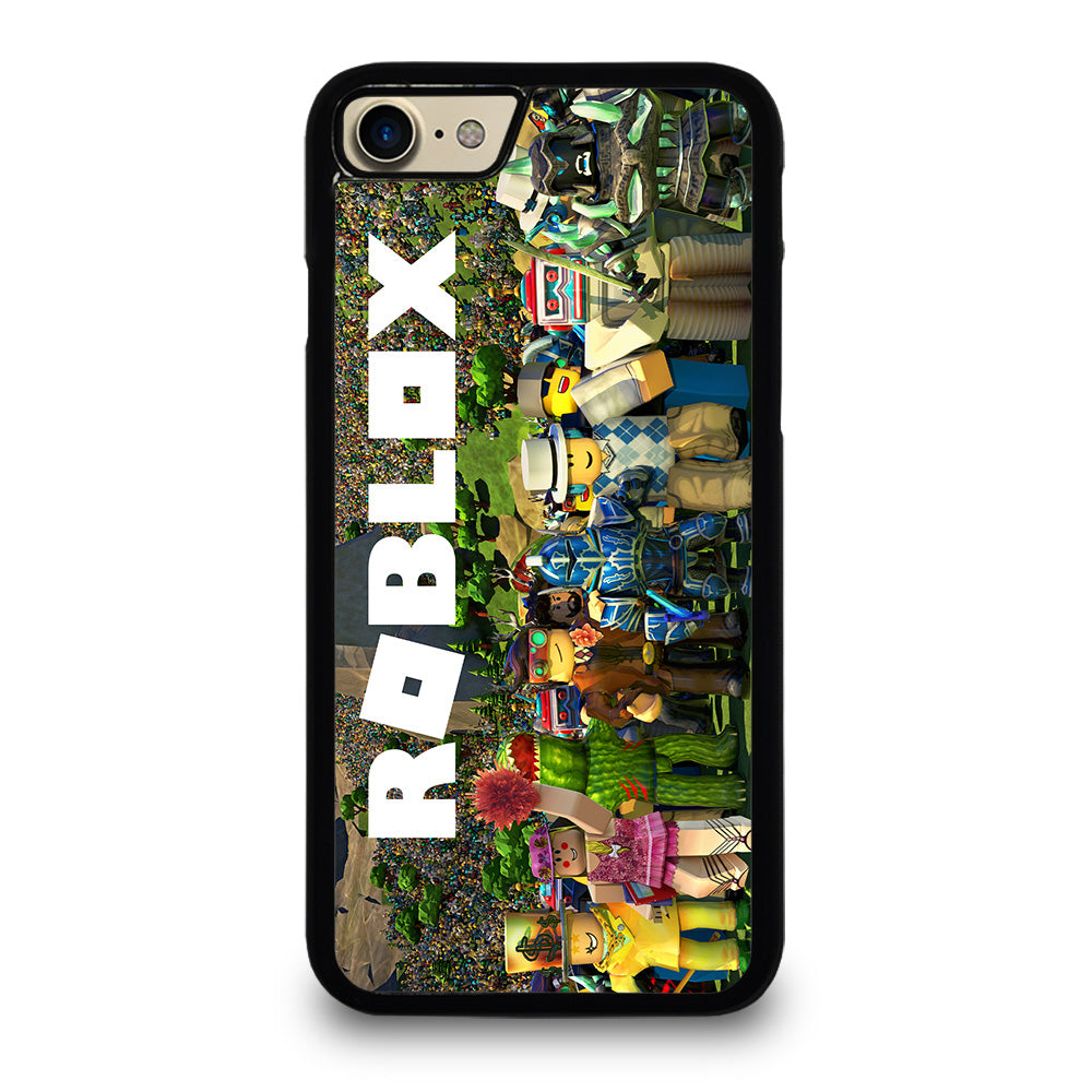Roblox Game All Character Iphone 7 8 Case Cover Casesummer - roblox phone case iphone 8