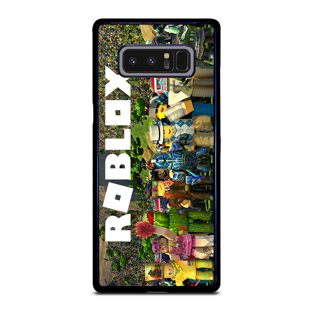 Roblox Game All Character Samsung Galaxy Note 8 Case Cover Casesummer - roblox aa