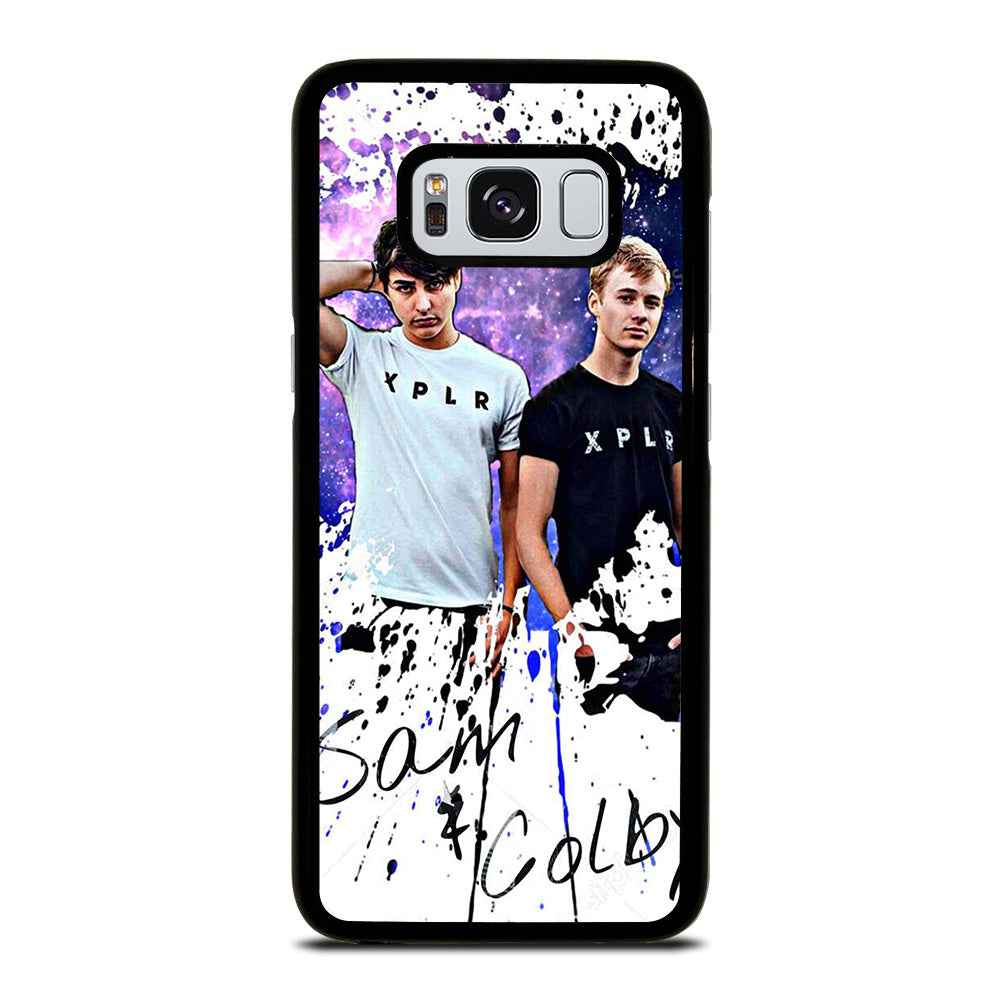 Sam And Colby Art Samsung Galaxy S8 Case Cover Casesummer