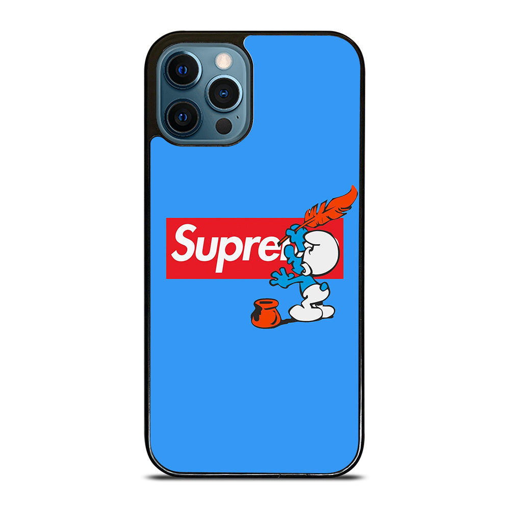 Supreme X The Smurfs Iphone 12 Pro Max Case Cover Casesummer