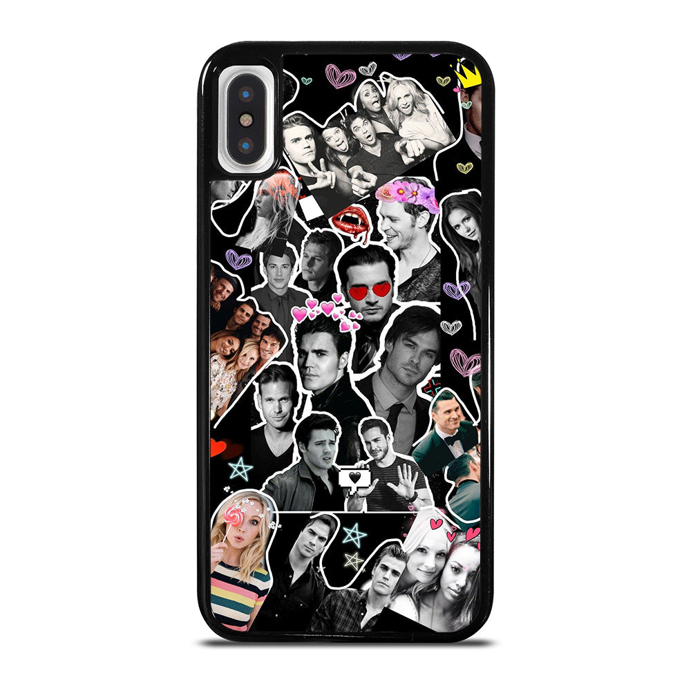 The Vampire Diaries Collage Iphone X Xs Case Cover Casesummer