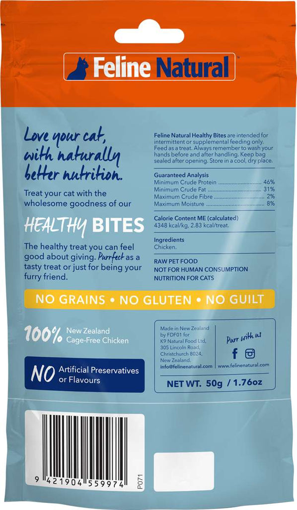 Feline Natural Healthy Bites - Chicken – PetSaveNZ