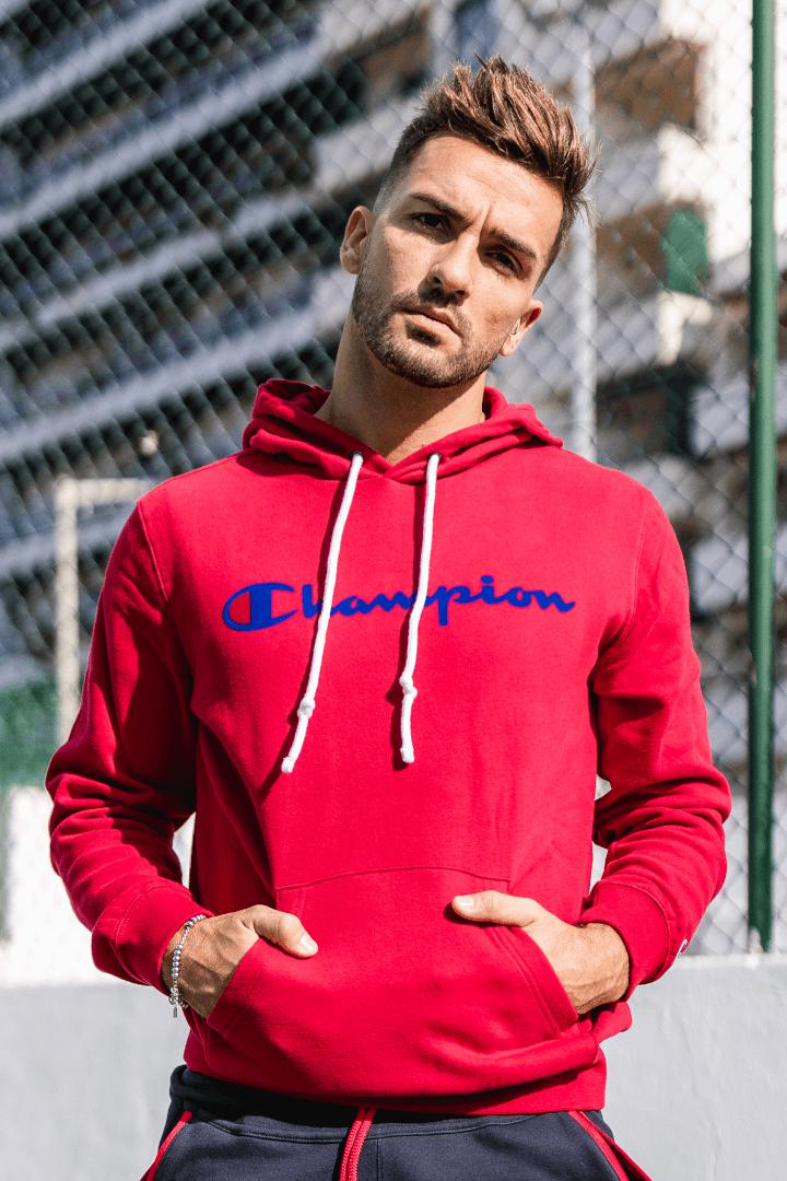 champion hoodie in store