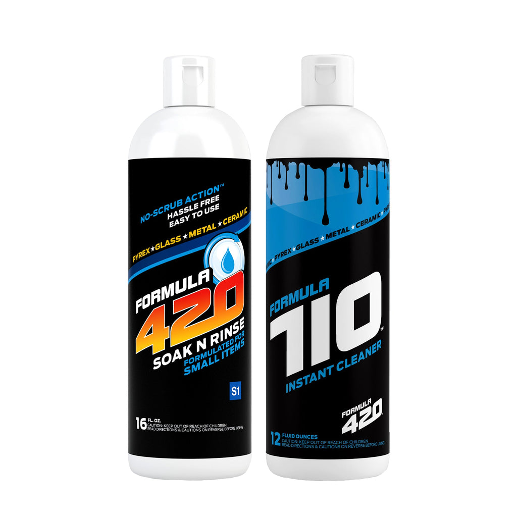 A2 - Formula 420 All Natural / S1 - Formula 420 Soak-N-Rinse / C1 - Formula  710 Advanced Cleaner