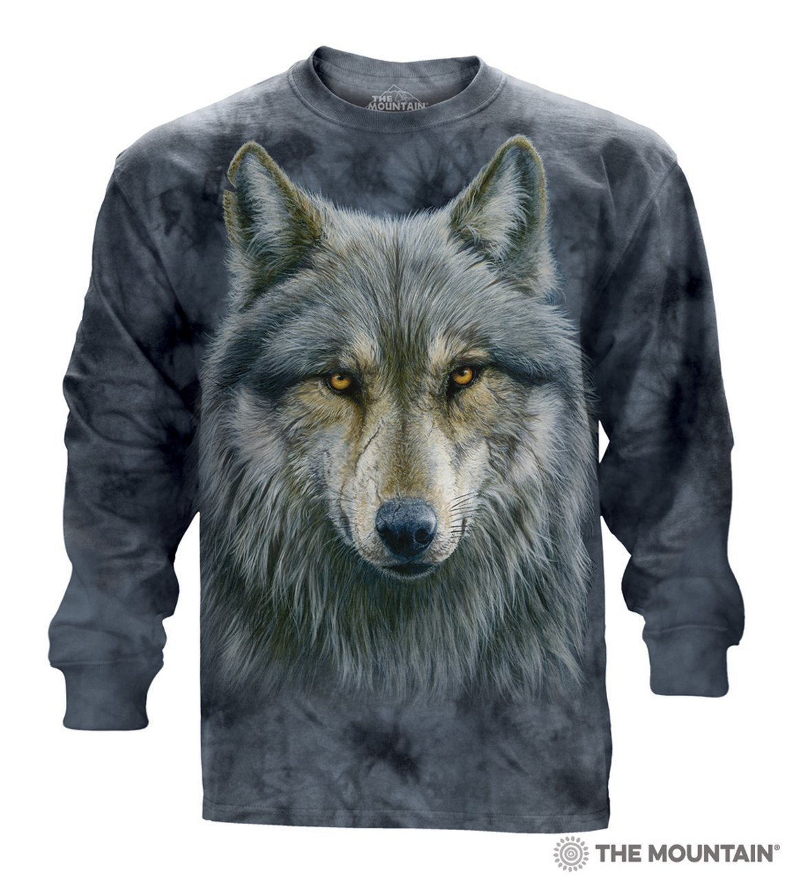 Warrior Wolf - The Mountain - Long Sleeve 3D Animal T-Shirt ...