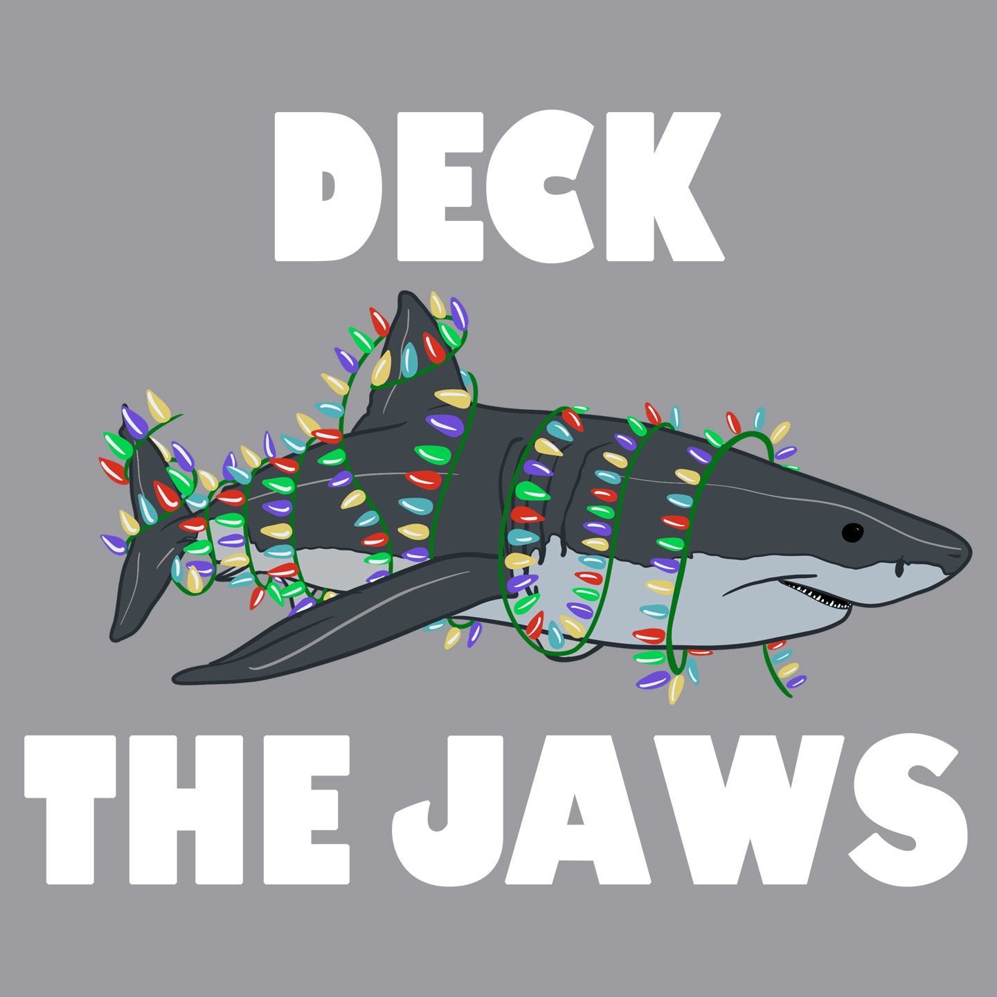 XtraFly Apparel Men's Tee Black Tip Reef Shark Fish Fishing Sea Crewneck T- shirt 