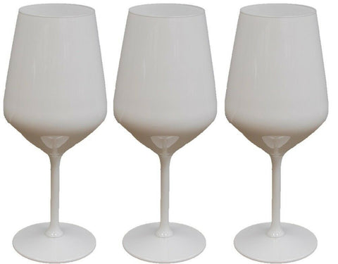 Set of 6 White Wine Glasses