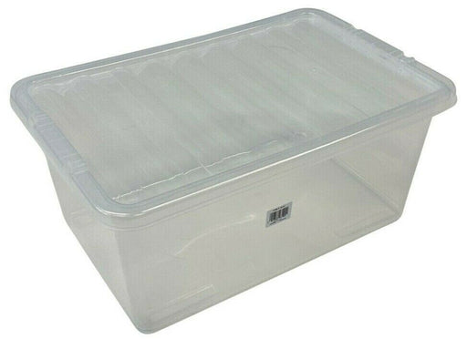 Clip Top Small Storage Boxes With Clip Lid & Carry Handles. For