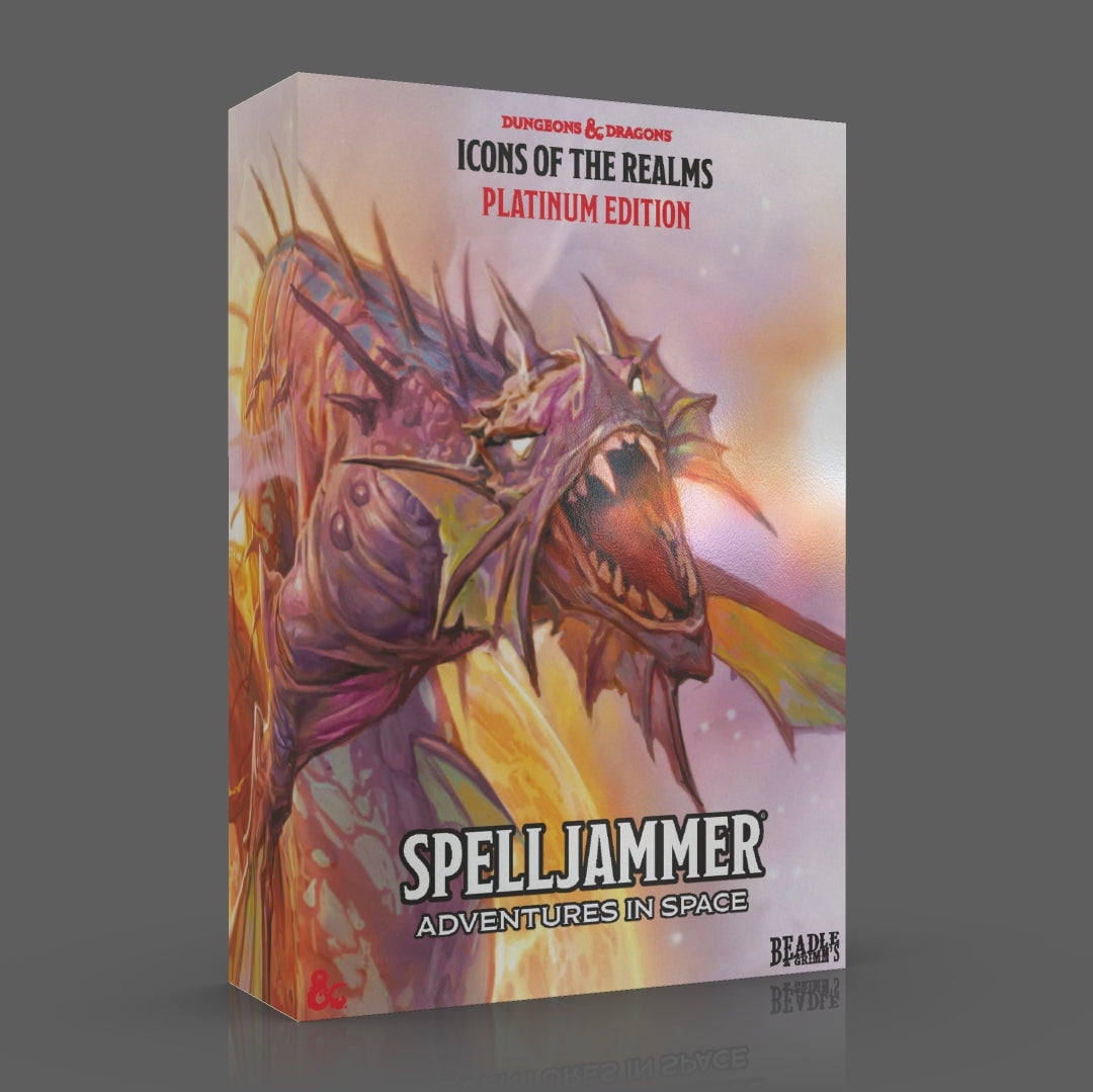 Dungeons & Dragons - Set di Dadi in Metallo Pesante Spelljammer