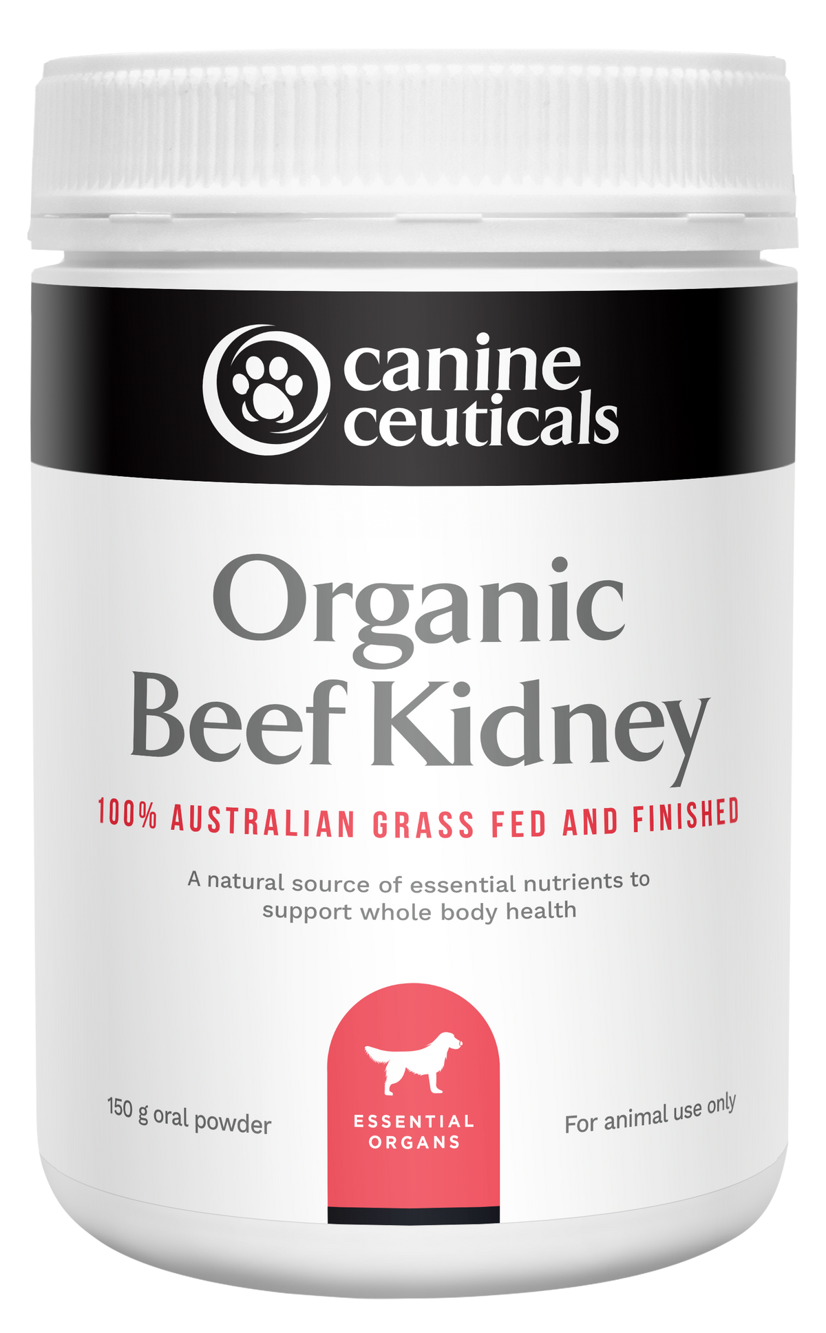 CanineCeuticals Organic Beef Kidney 150g — World 4 Pets