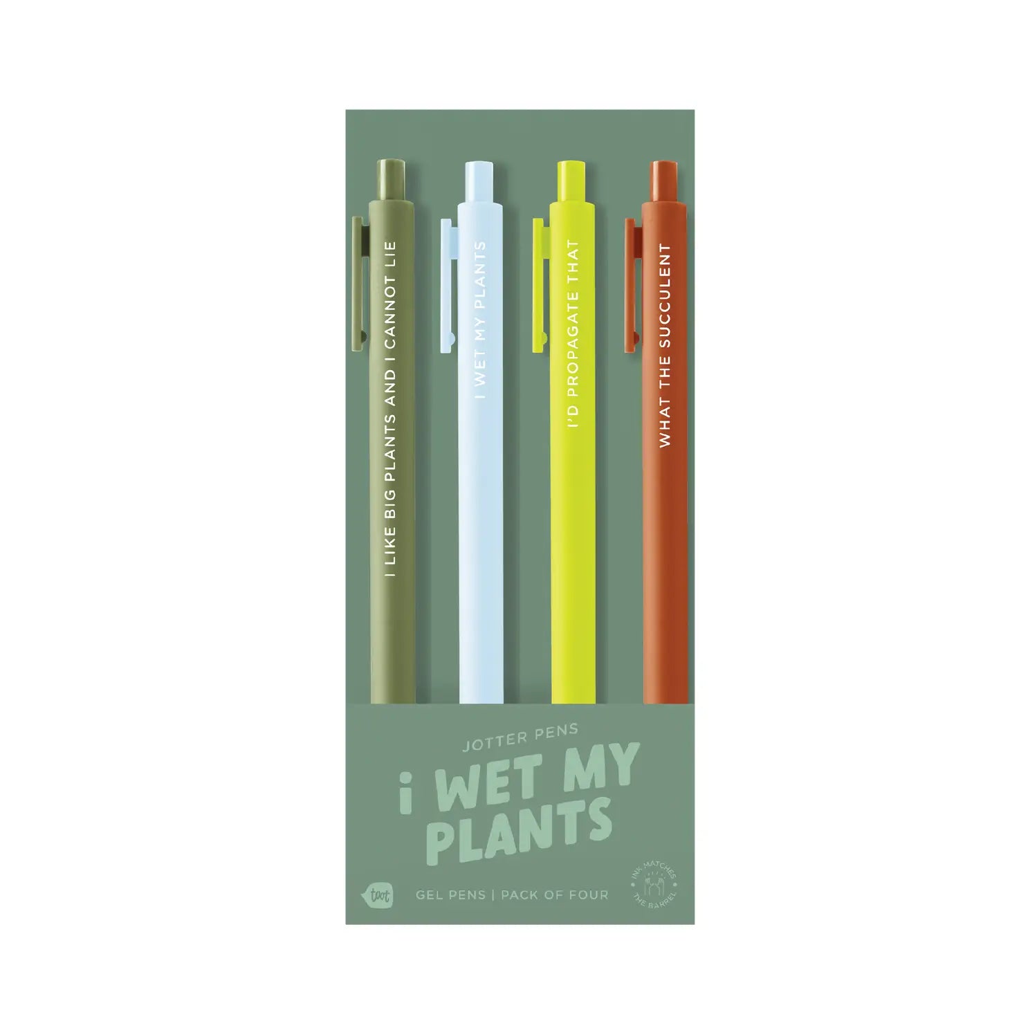 Talking Out Of Turn: Jotter 4 Pack Pens - Funny