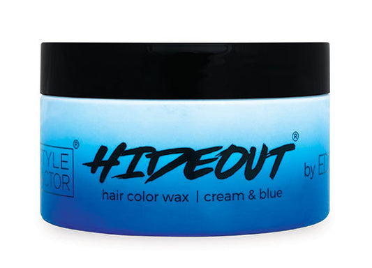 Hideout Hair Color Wax Blue Tutorial - wide 1