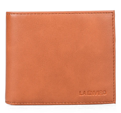 JP MEN'S WALLET TAN