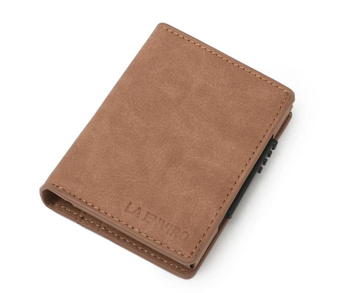 Minimalist Unisex Vegan Leather Wallet