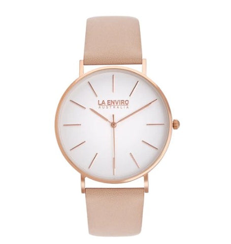 ROSE GOLD WITH PINK STRAP