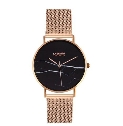 ROSE GOLD WITH ROSE GOLD MESH STRAP